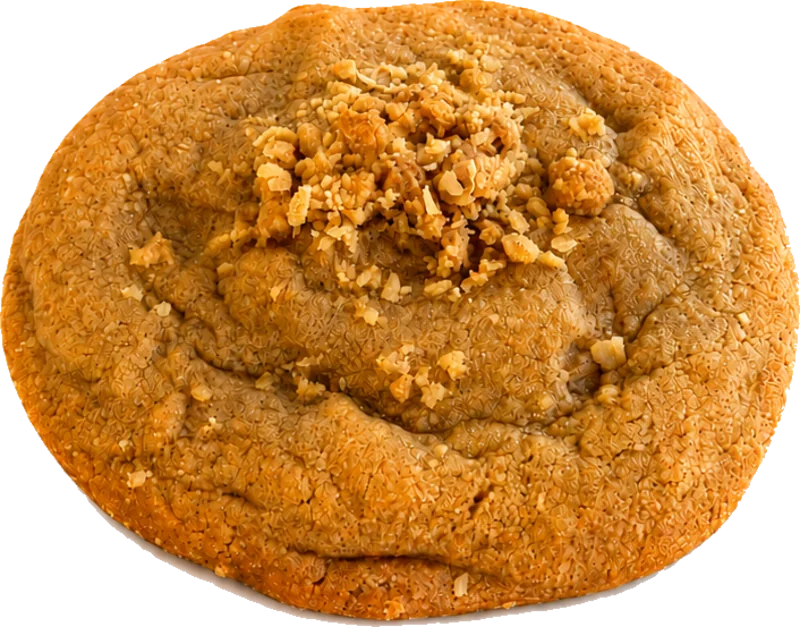 Apple crumble gourmet cookie