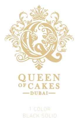 Queen of Cakes Dubai crest logo